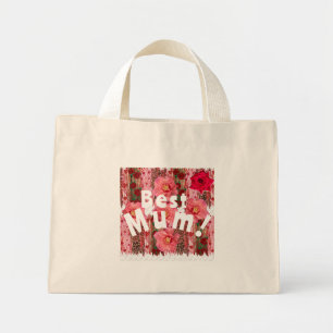 Diminuto ¡mejor Mamá! Bolso de tela