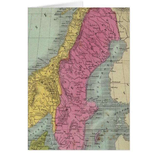 Dinamarca Suecia y Noruega (Frente)