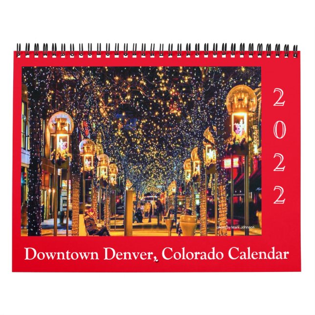 Dinámico centro de Denver, Calendario de Co Photo  (Tapa)