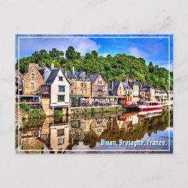 Dinan, Cotes-d'Armor, Bretaña. Francia. Postal
