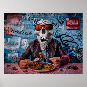 Dine con el arte digital muerto (AI)