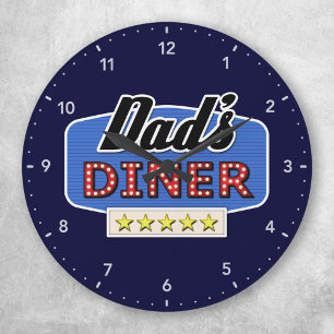 Diner de papá - Reloj de cocina