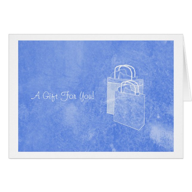 Dinero azul del día de compras incluido (Anverso (Horizontal))