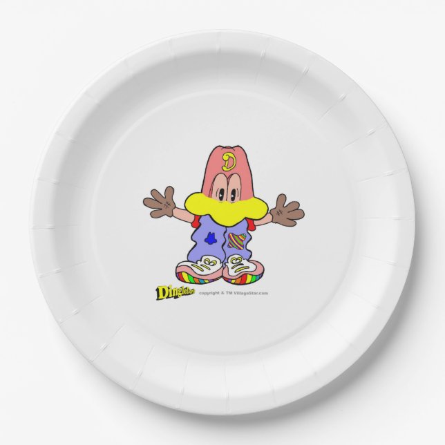 DingleDorf en Plato de Papel (Anverso)
