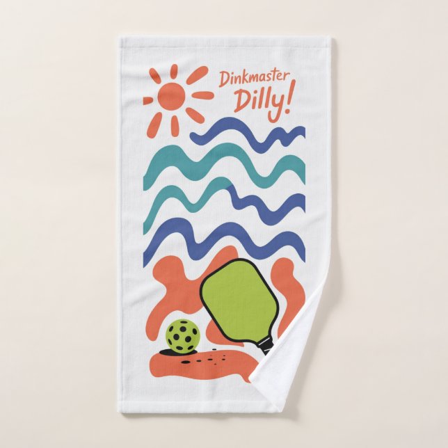 ¡Dinkmaster Dilly! Toalla de vacaciones (Toalla de mano)