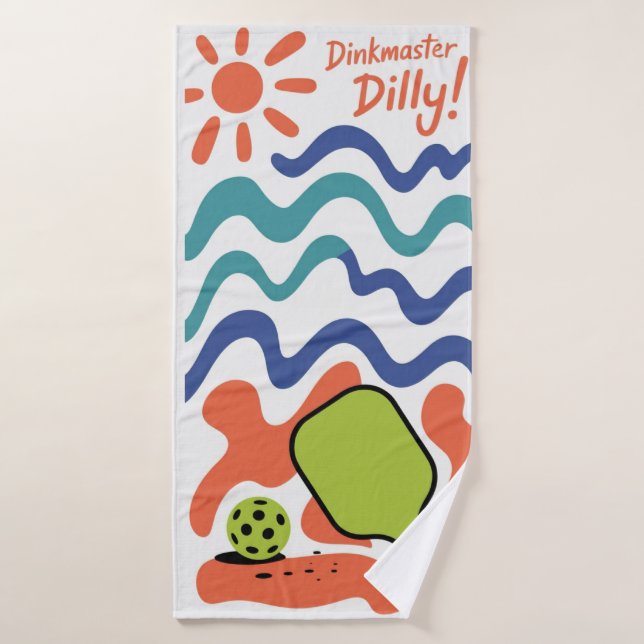 ¡Dinkmaster Dilly! Toalla de vacaciones (Toalla de baño)