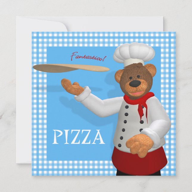 Dinky Bears Pizza Baker (Anverso)