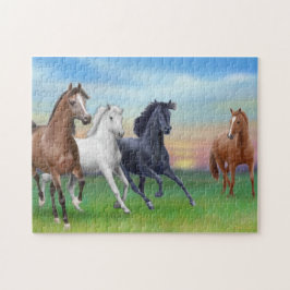 Dinnertime en el rompecabezas del rancho