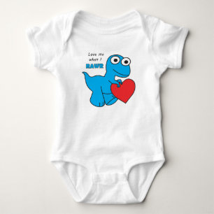 Dino Baby Jersey Bodysuit