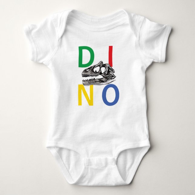 DINO - Baby Jersey Bodysuit (Anverso)