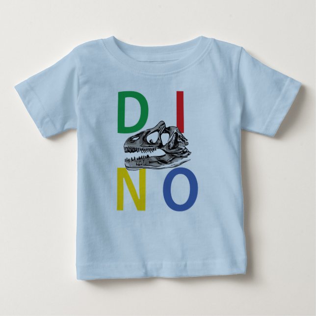 DINO - Camiseta Baby Fine Jersey (Anverso)