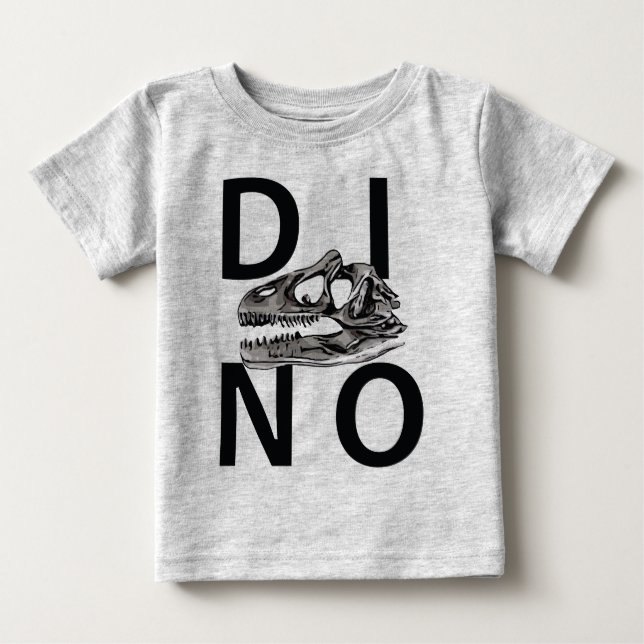 DINO - Camiseta Baby Fine Jersey (Anverso)