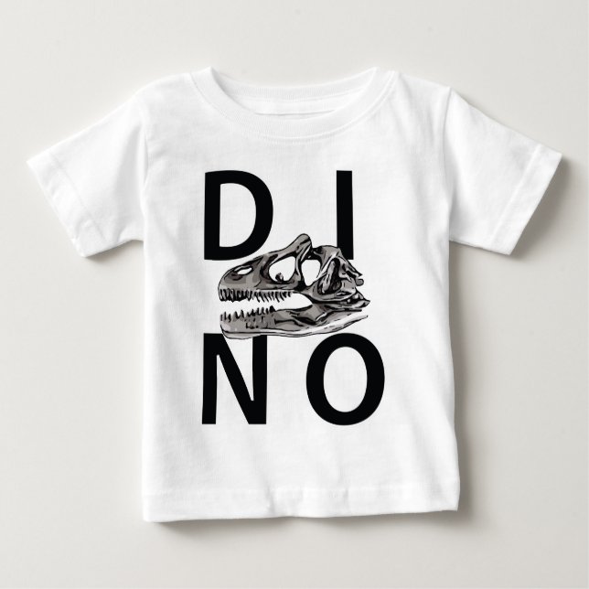 DINO - Camiseta Baby Fine Jersey (Anverso)