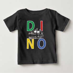 DINO - Camiseta Black Baby Fine Jersey