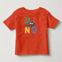 DINO - Naranja Toddler Fine Jersey T Shirt