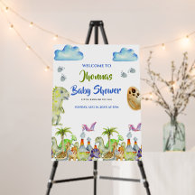 Dino pequeño rugido baby shower