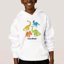 "Dino-Pudo" la sudadera con capucha del dinosaurio