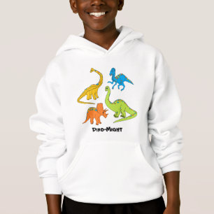 "Dino-Pudo" la sudadera con capucha del dinosaurio