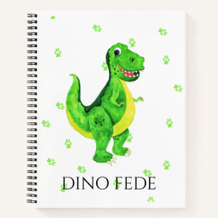 Dino rex Cuaderno de espiral