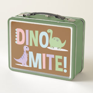 Dinomita Dinosaurio Duo Metalizado Lunbox