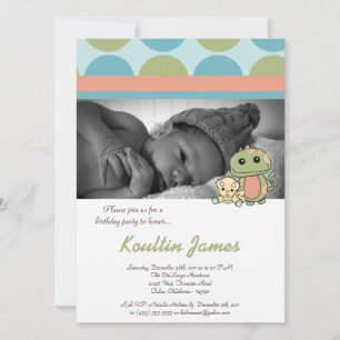 Dinos Juegan Dinosaurios T Rex Invitación de cumpl