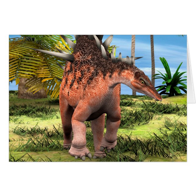 Dinosaur Kentrosauro (Anverso (Horizontal))