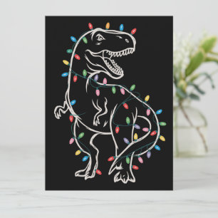 Dinosaur T-rex Árbol Navidad Xmas Mascota Dino Tre