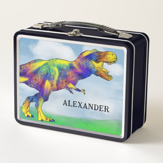 Dinosaur T Rex Kids Personalizado (Anverso)