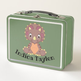 Dinosaur Triceratops Niños Lunchbox