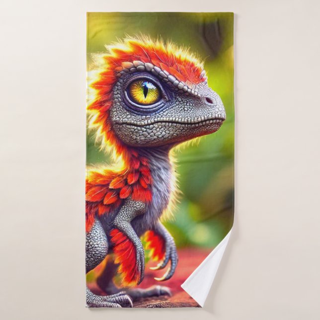 Dinosaurio (Toalla de baño)