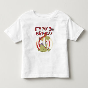 Dinosaurio 3er cumpleaños camisetas y regalos