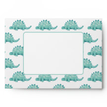 Dinosaurio adorable Stegosaurus niños