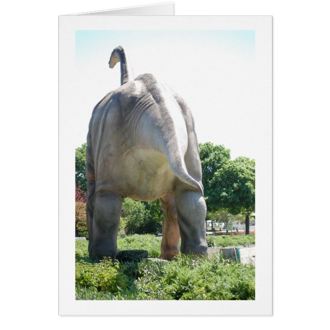 Dinosaurio Brontosauro (Frente)