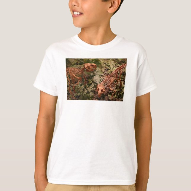 dinosaurio, camiseta infantil Dinorama (Anverso)