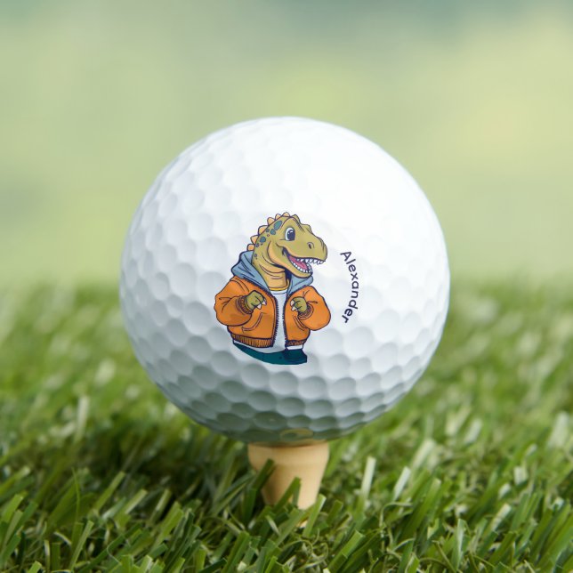 Dinosaurio de bolas de golf (Camiseta in situ)