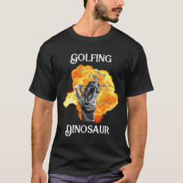 Dinosaurio de golf - Camiseta de golf