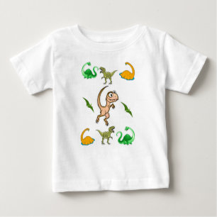 Dinosaurio de la camiseta bebé