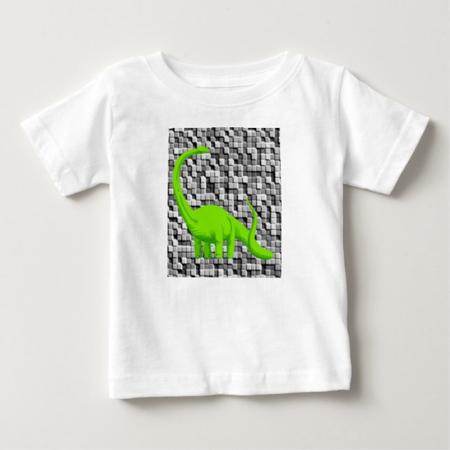 Dinosaurio de la camiseta bebé (Anverso)
