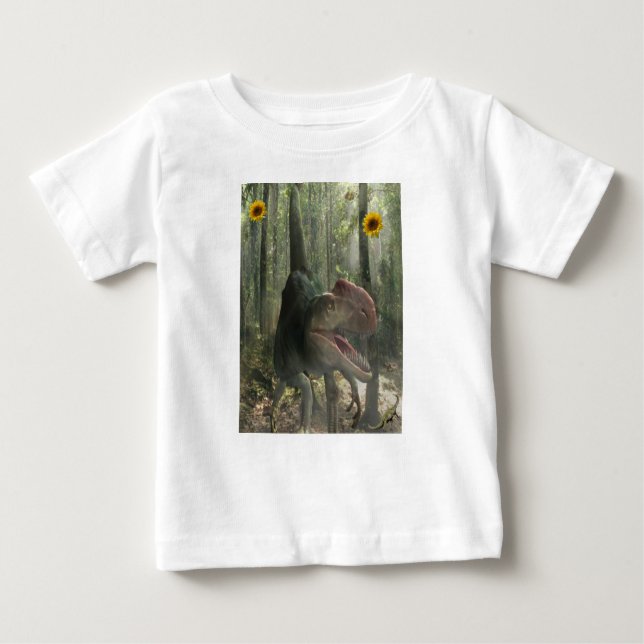 Dinosaurio de la camiseta bebé (Anverso)