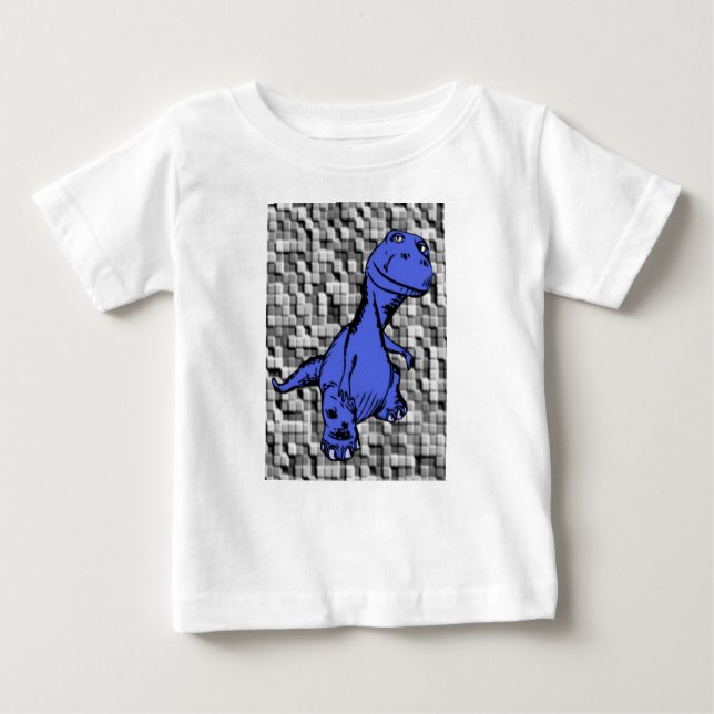 Dinosaurio de la camiseta bebé (Anverso)