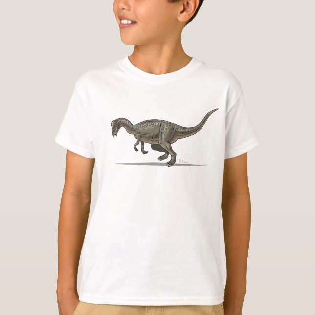 Dinosaurio de Pachycephalosaurus de la camiseta de (Anverso)