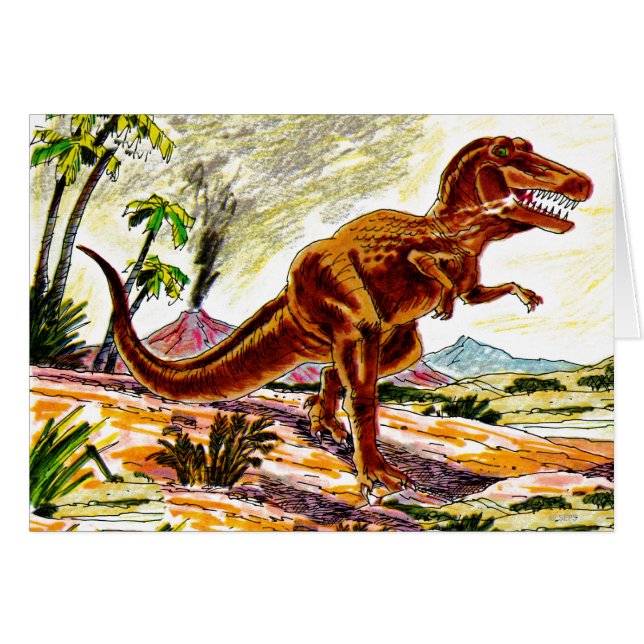 Dinosaurio de Rex del Tyrannosaurus (Anverso (Horizontal))