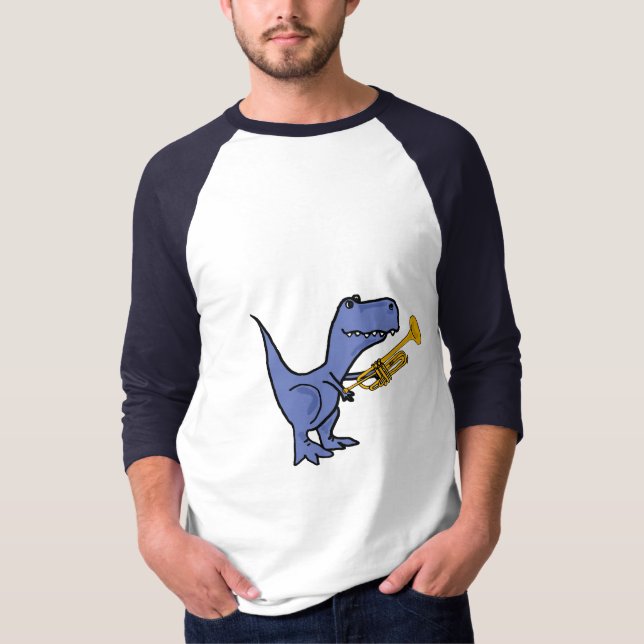 Dinosaurio del AW T-Rex que juega la camisa de la (Anverso)