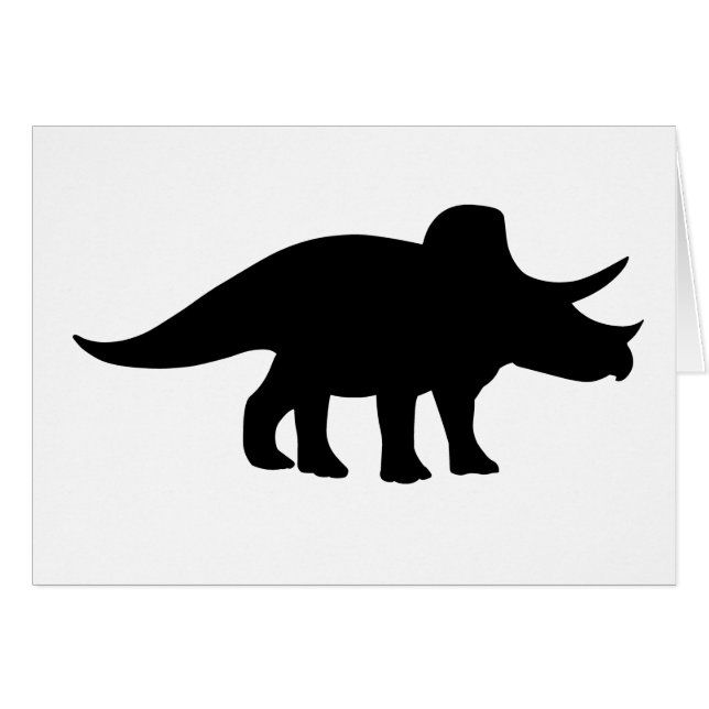 Dinosaurio del Triceratops (Anverso (Horizontal))
