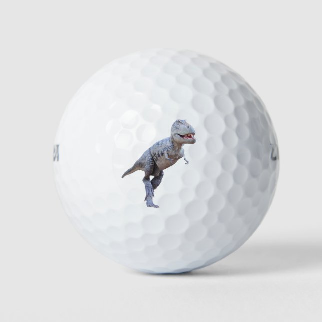 Dinosaurio divertido - Bolas de golf Daspletosaur (Anverso)