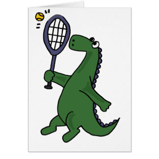 Dinosaurio enrrollado que juega el dibujo animado