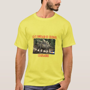 Dinosaurio Estatal De Camiseta Colorado