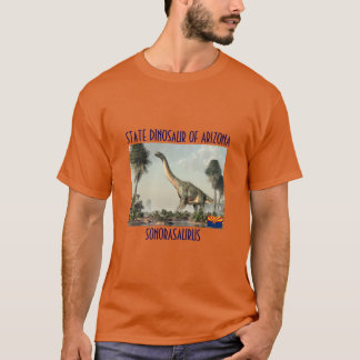 Dinosaurio Estatal De La Camiseta De Arizona
