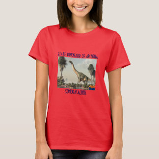 Dinosaurio Estatal De La Camiseta De Arizona