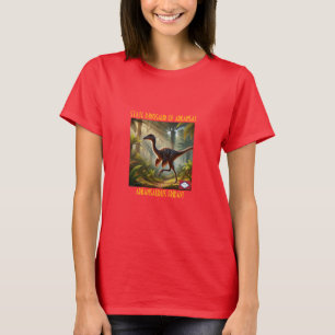 Dinosaurio Estatal De La Camiseta De Arkansas